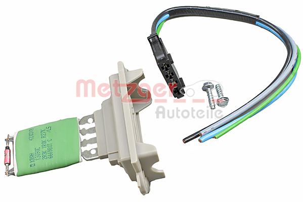 METZGER 0917437 ORIGINAL ERSATZTEIL Widerstand, Innenraumgebläse